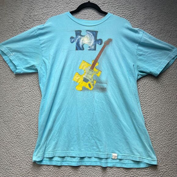 Imaginary Foundation Cosmic Shirt Size XL Graphic Print Short Sleeve Blue - Picture 1 of 16
